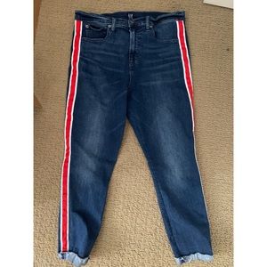 High Rise True Skinny Ankle Jeans